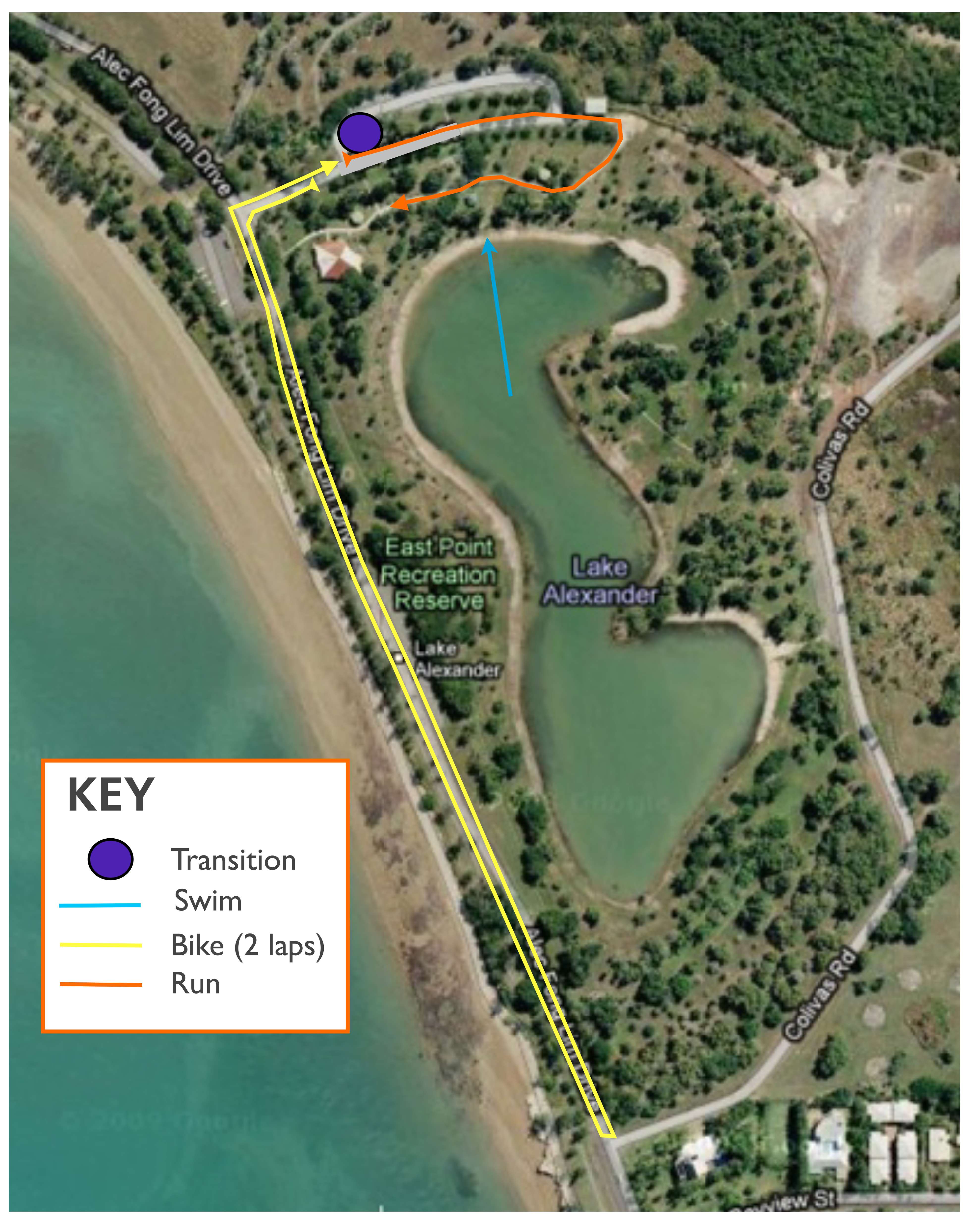 course map - NT Junior Champs 2015