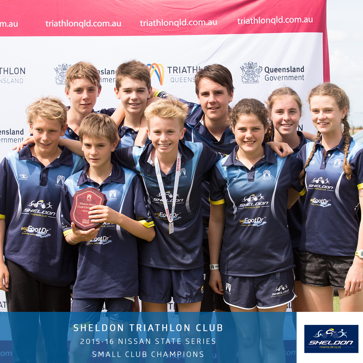 Triathlon Queensland Small Club Champions 2015 - 16