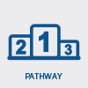 pathway icon blue