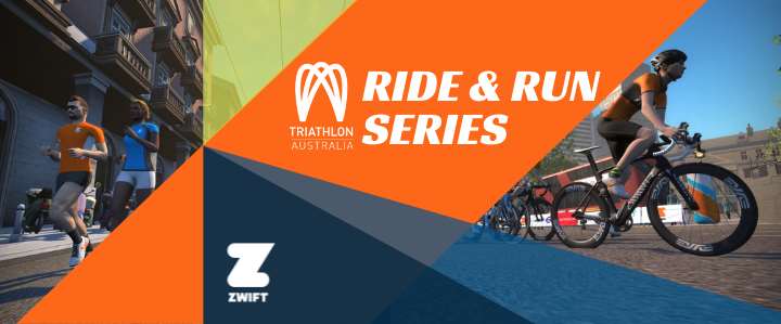 Zwift ride and run series banner