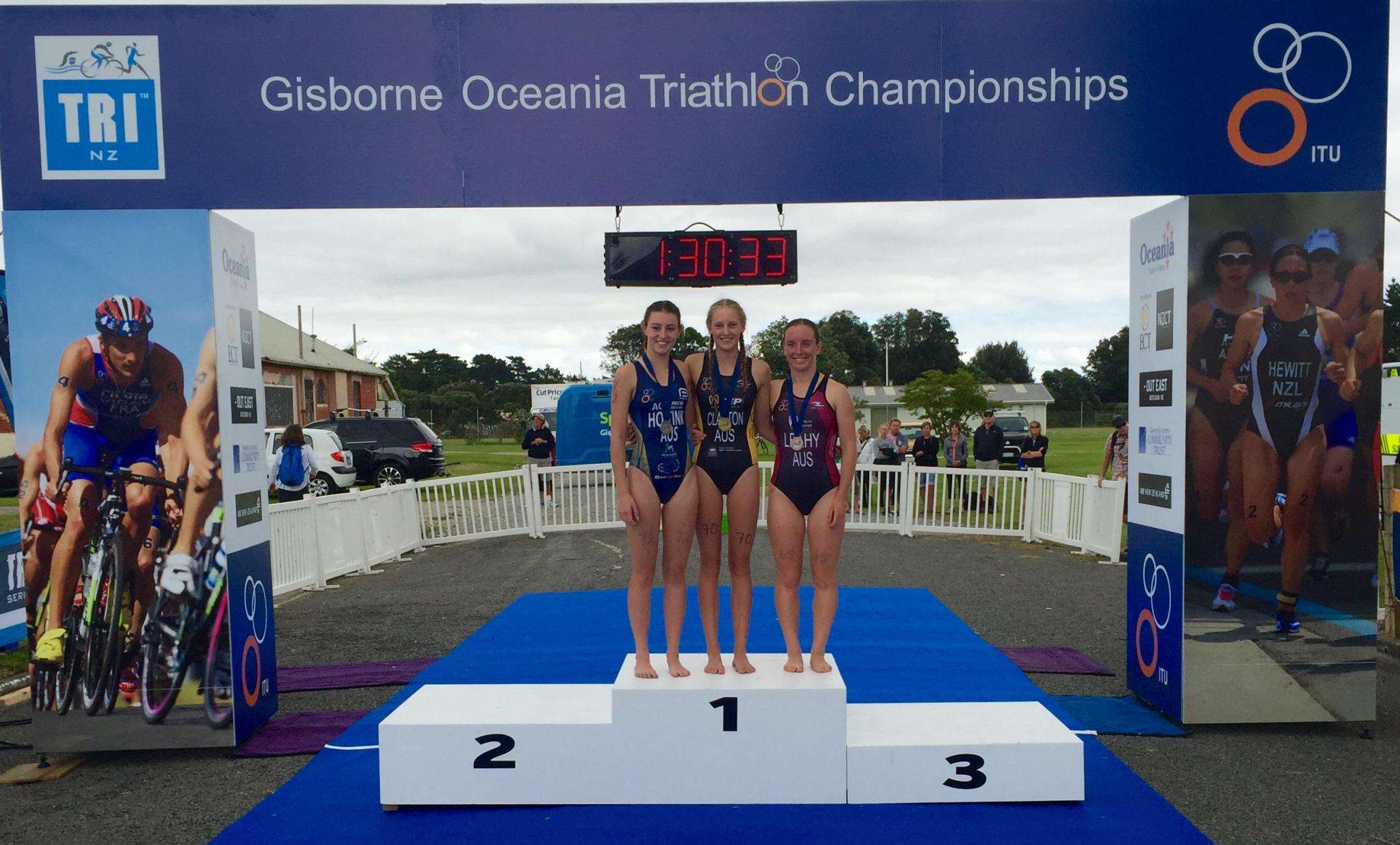 2016 Oceania Tri Champs_Gisborne_Junior Women