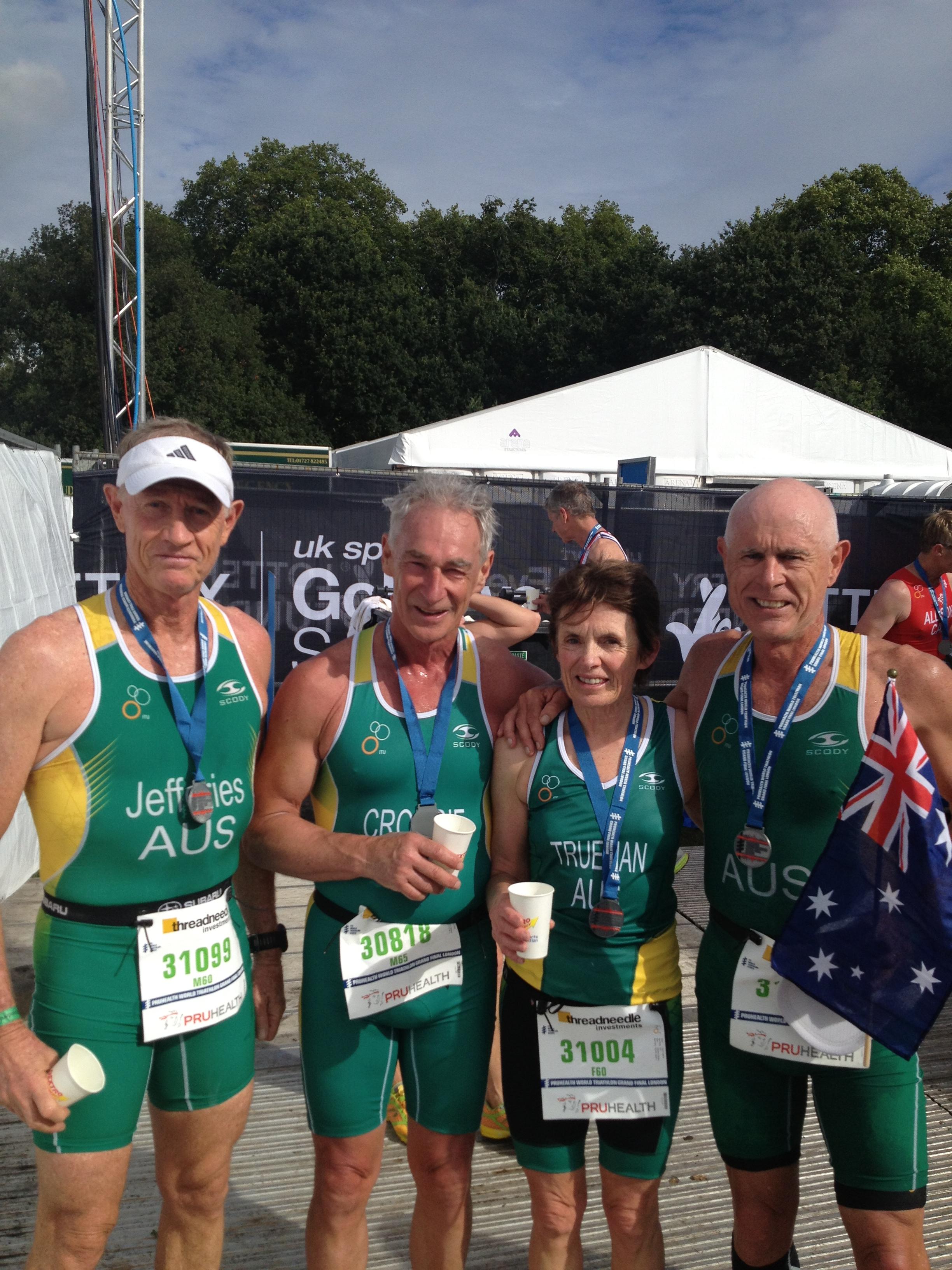 Doris Trueman and friends_London World Champs 2013