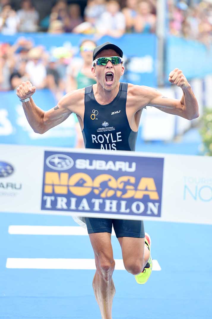 Aaron Royle_Noosa 2014 credit Delly Carr Sportshoot