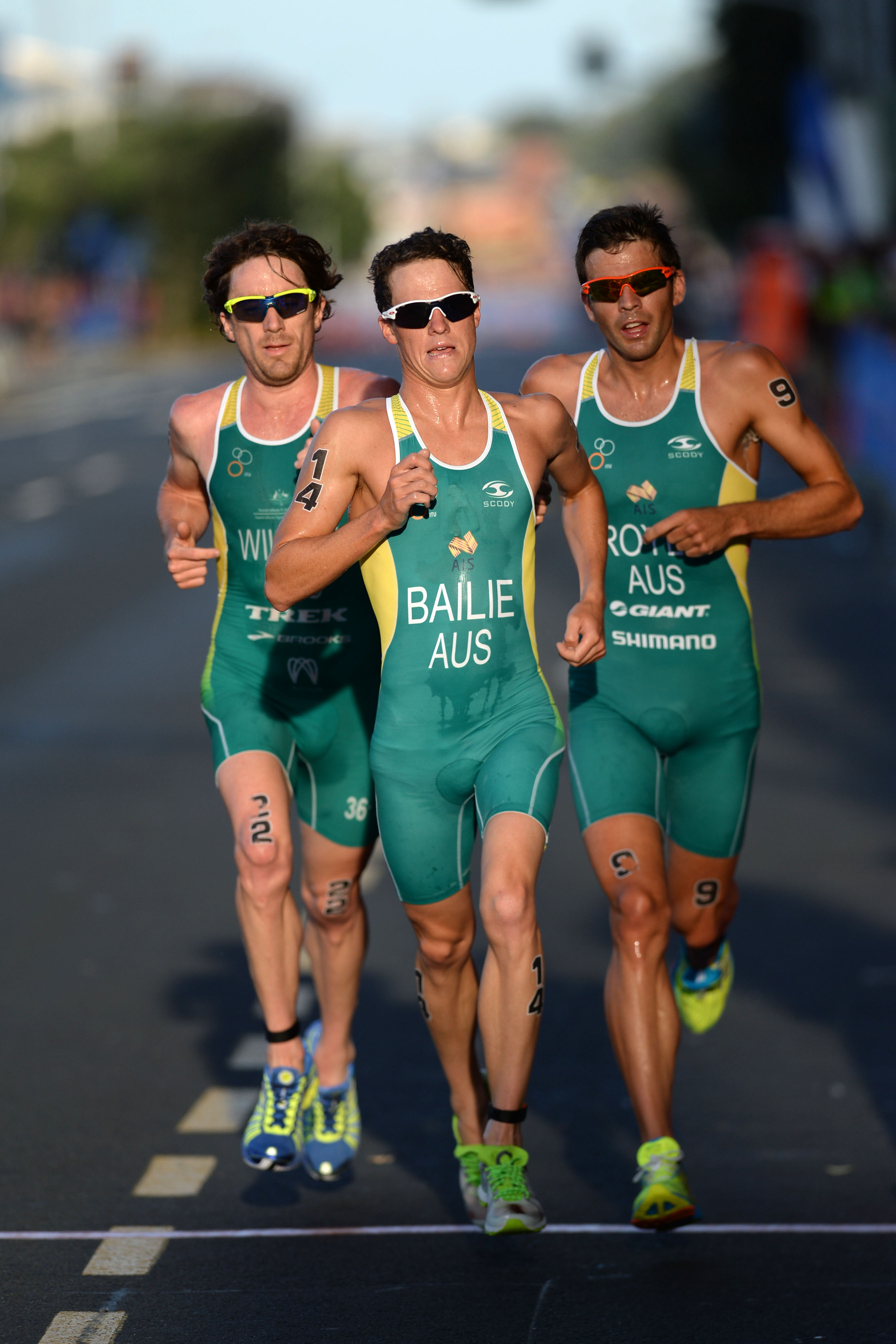 Aussie boys Royle, Wilson and Bailie Auckland WTS 2014