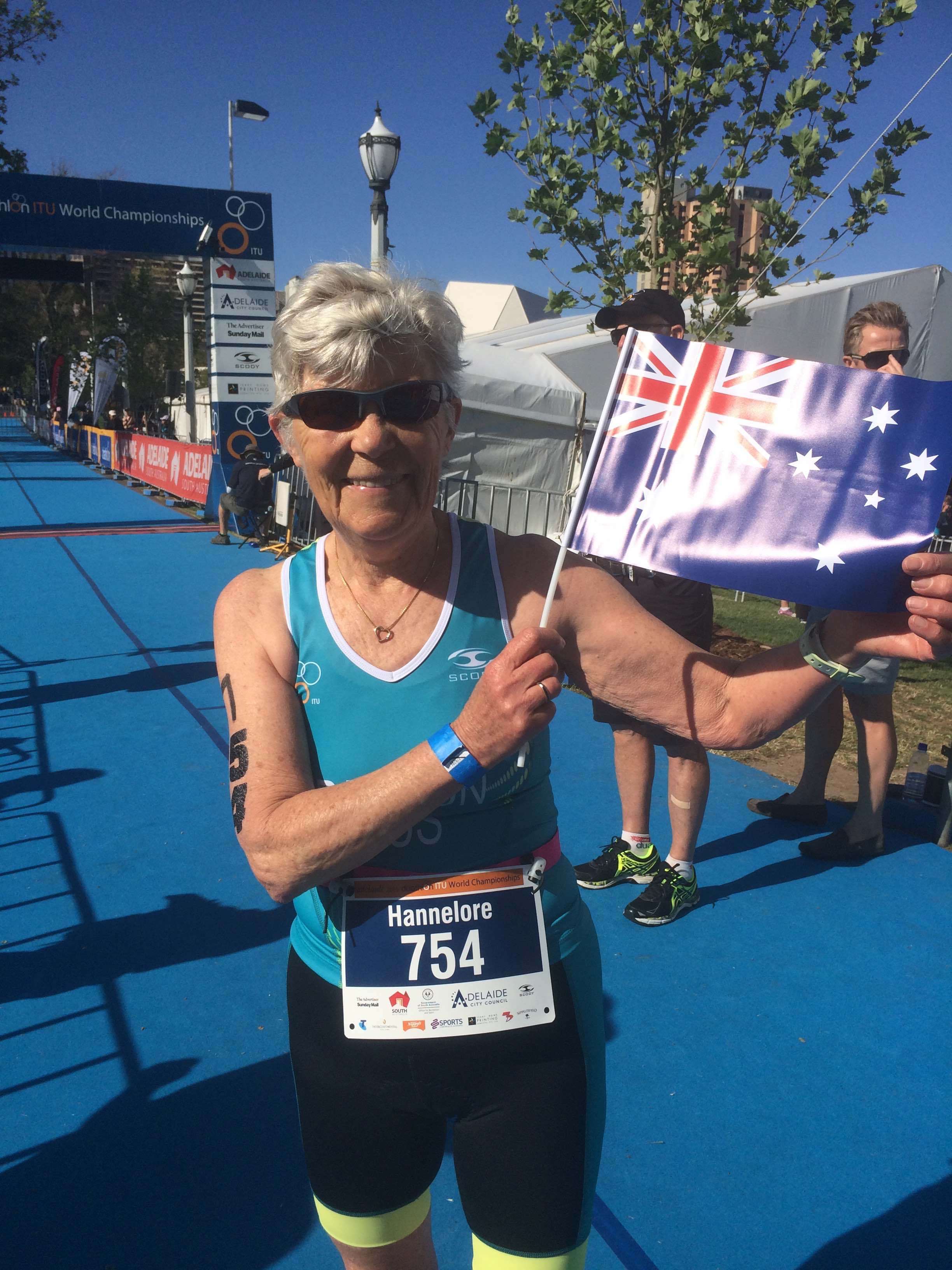 Hannelore Paxton 2015 duathlon adelaide