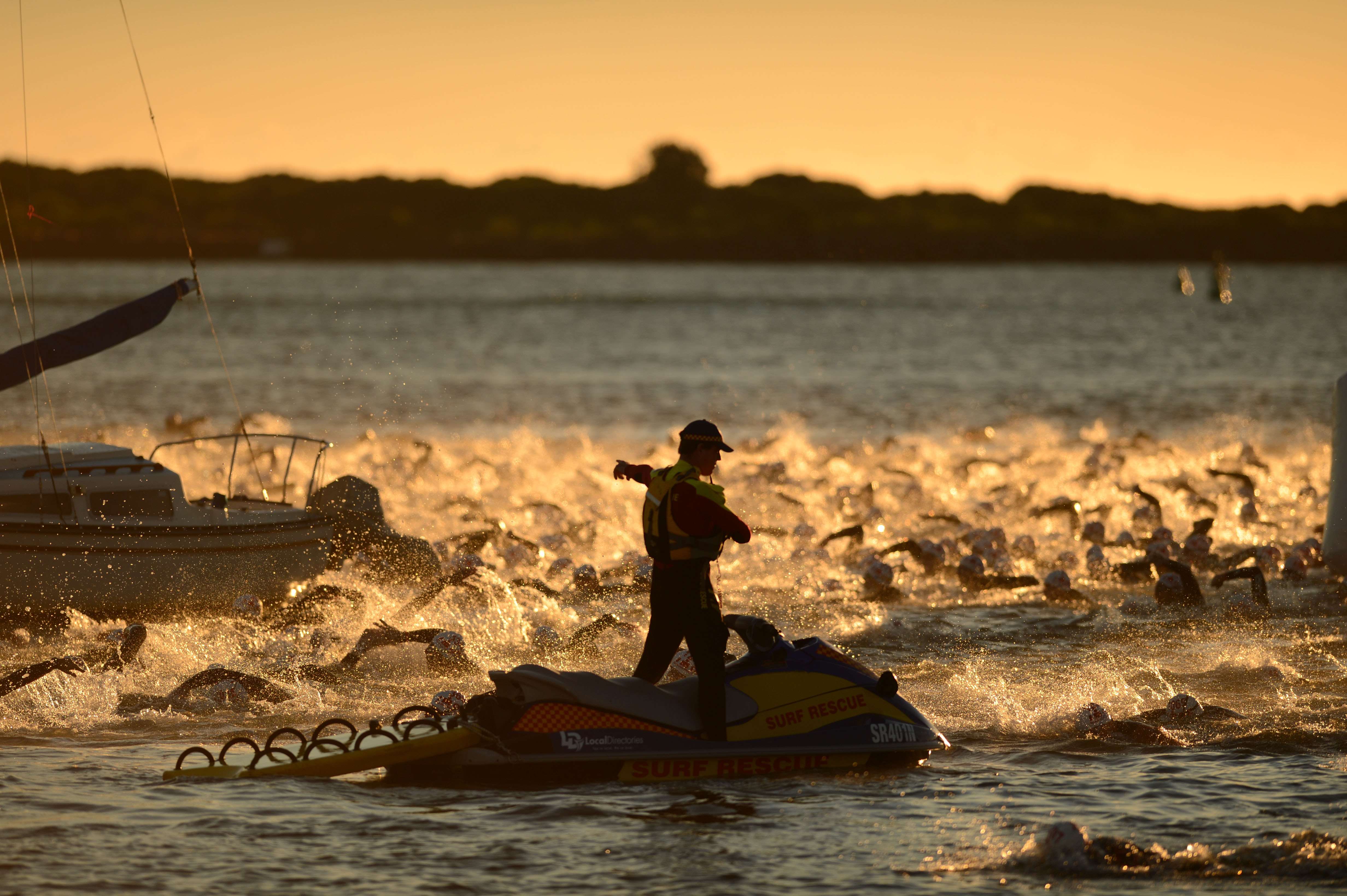 Port Macquarie sunrise swim