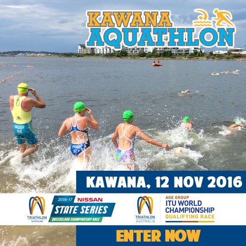 Kawana Aquathlon to host Queensland Championships