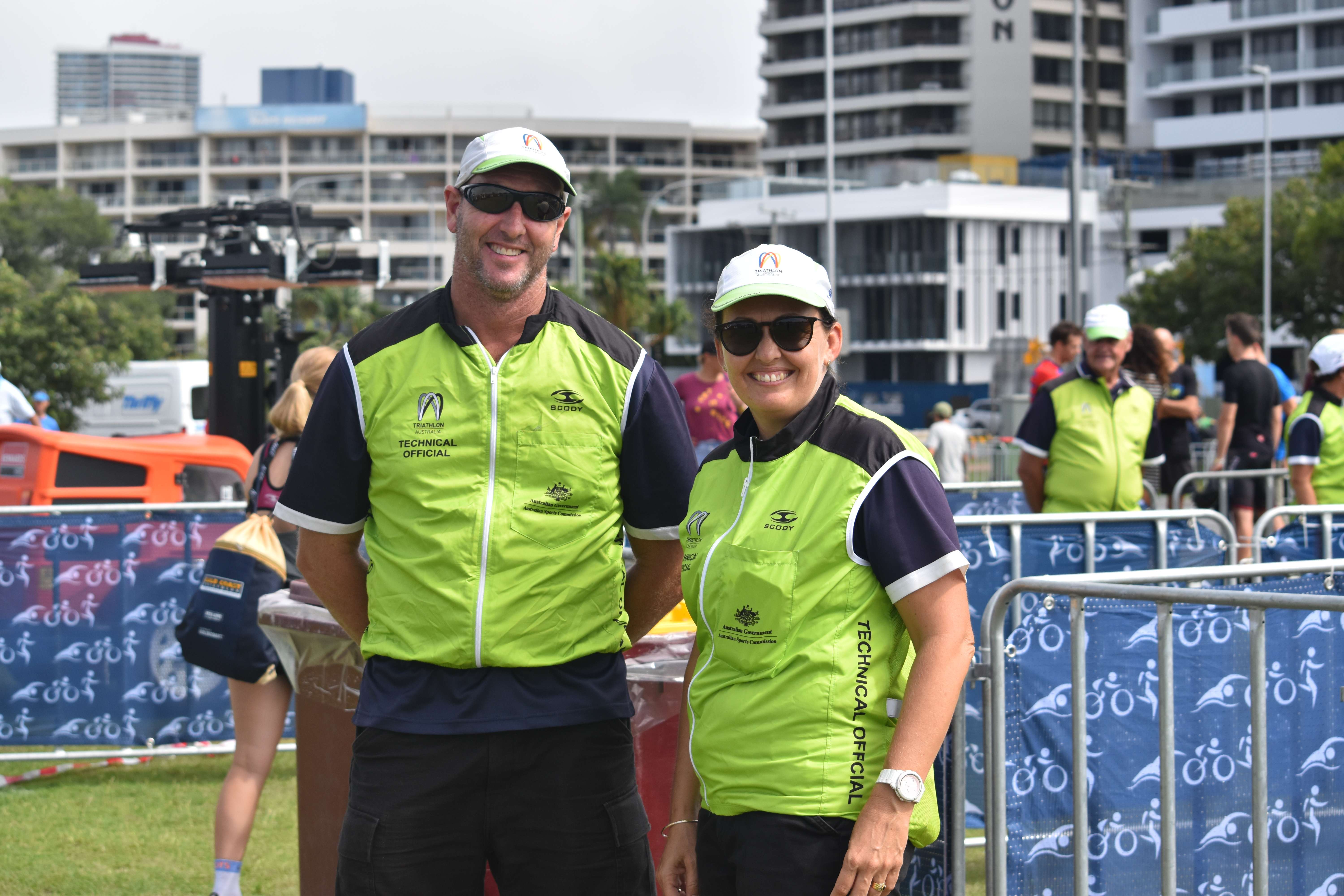 Technical Officials at Gold Coast Triathlon