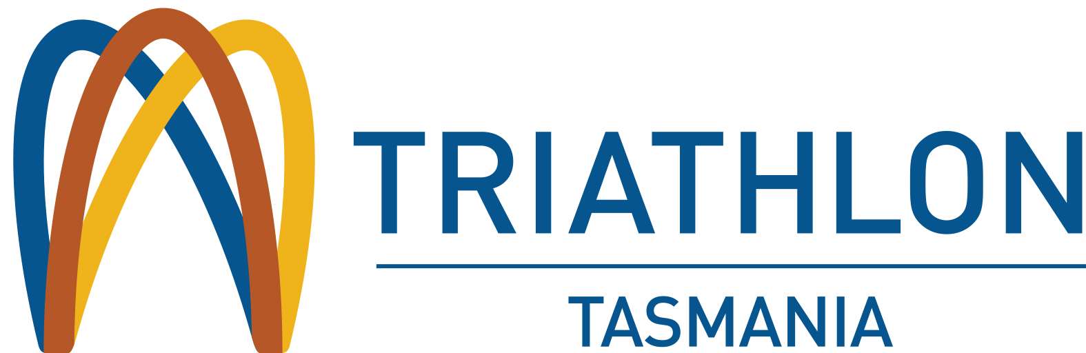 Triathlon Tasmania Landscape Logo